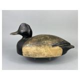 Walter Snow Bluebill Drake  Duck Decoy