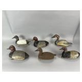 6 Vintage Duck Decoys