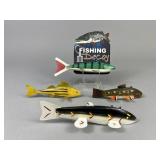 4 Fish Spearing Decoys