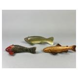 3 Fish Spearing Decoys