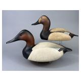 2 Ward Brother  Canvasback "Reward" Decoys