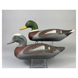 2 Capt. Harry Jobes Drake Duck Decoys