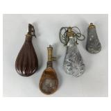 4 Vintage Shot Dispensers