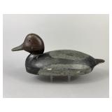 St. Clair Flats Redhead Drake Duck Decoy