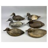 6 Duck Decoys