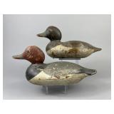 Pr. of Mason Redhead Duck Decoys