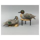 Douglas Eppes Pr. of Decorative Green-Winged Teal