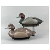 Pr. of Redhead Duck Decoys