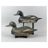 Wells Lumber Co. Pr. of Bluebill Duck Decoys