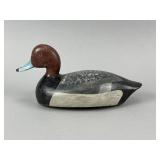 Myron Frisque Redhead Drake Duck Decoy