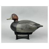 Early Jim Schmiedlin Redhead Drake Duck Decoy