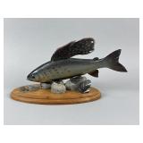 Dave Ringstrom Hand Carved Grayling