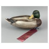 Len Carnaghi Mallard Drake Duck Decoy