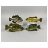 4 Marcel Meloche Fish Spearing Decoys