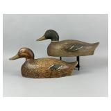Julius Worm Pr. of Mallard Duck Decoys