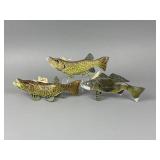 3 Dave Kober Fish Spearing Decoys