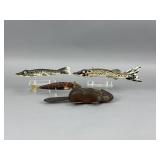 4 Minnesota Fish Spearing Decoys