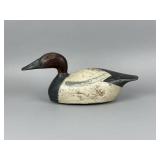 Gus Moak Canvasback Drake Duck Decoy