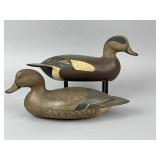 Virgil Lashbrook Pr. of Wigeon Duck Decoys