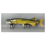 Life Sized Carl Christiansen Northern Pike