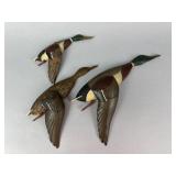 3 Ken Anger Flying Mallard Silhouettes
