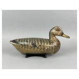 George "Skippy" Barto Mallard Hen Duck Decoy