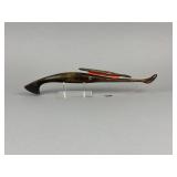 Sonny Bashore Hand Carved Jigging Stick
