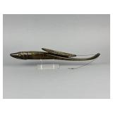Sonny Bashore Hand Carved Jigging Stick