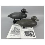 Rudy Knuth Pr. of Bluebill Duck Decoys