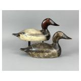 Evans Pr. of Early Canvasback Duck Decoys