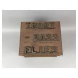 Vintage Folkart Fly Box