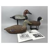 3 Rudy Knuth Duck Decoys
