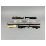 5 John Cross Fish Spearing Decoys