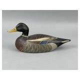 Rare Elmer Crowell Mallard Drake Duck Decoy