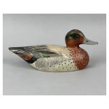 Rare Elmer Crowell Green-Winged Teal Drake