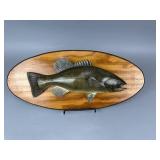 Lawrence Irvine Small Mouth Bass Plaque