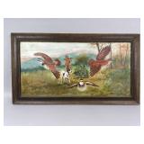 Vintage Oil on Board Painting