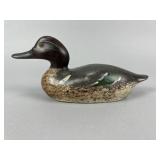 Rare Mason Green-Winged Teal Drake Duck Decoy