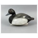 John McLoughlin Bluebill Drake Duck Decoy