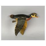 Rare Joe Gigl Wood Duck Drake Wall Plaque