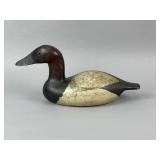 Earnest Rothe Canvasback Drake Duck Decoy