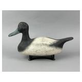 Frank Resop Bluebill Drake Duck Decoy