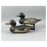 Mason Pr. of Bluebill Duck Decoys