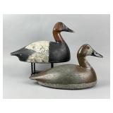 Frank Strey Pr. of Canvasback Duck Decoys