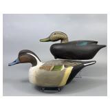2 Charlie Brisky Duck Decoys