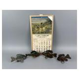 Fish Spearing Decoys & Advertisement