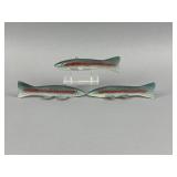 3 Hennes Johnson Fish Spearing Decoys