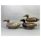3 Wisconsin Factory Duck Decoys