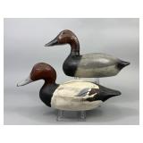 2 Wisconsin Drake Duck Decoys