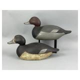 Mason Pr. of Redhead Duck Decoys